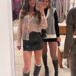 ASTR The Label Leather Mini Skirt Photo 5