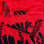 Reborn Knit Ruffle Hem Dress Red/Black Size XL Red Photo 6