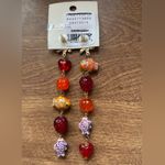 Free People NWT  Euro Summer Dangles In Red Rouge Photo 4