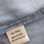 Cloth & Stone Anthropologie Womens Chambray Long Sleeve Top Shirt Tencel SZ S Photo 6