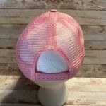 Bow Trucker Hat Pink White Coquette Blingy Mesh One Photo 2
