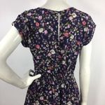 Rebecca Taylor Floral Tapestry Print Silk Dress Photo 5