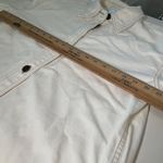 Madewell  Womens White Button-Down Denim Shirt Dress Size M Photo 2