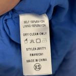 J. Marie NWT Blue Floral The Madeline Embroidered Mini Dress Size XS Photo 6