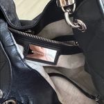 Michael Kors  Women’s Black Slouchy Leather Boho Handle Purse Bag Photo 8