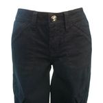 Cache Denim Pant Stretch Ankle Zipper Rhinestone Button Straight Leg New $98 NWT Photo 3