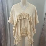 Apiece Apart  Fringe poncho OS Photo 2