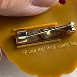 Hallmark Vintage  Cornucopia partridge  Autumn Fall pin Photo 3