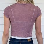 LA Hearts Light pink Crop Tee Top Photo 1