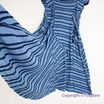 Free People New! Between The Lines Tunic Top dress in blue , size M Photo 7