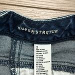 American Eagle  High Rise Super Stretch Button Fly Blue Jean Shorts Size‎ 2 Photo 8