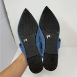 Vivaia Pointed Toe Mules Size US 8 Blue Photo 8