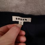 Boden Navy Blue Straight Leg Corduroy 5 Pocket Pants Women's 12R Stretch Size 12 Photo 5