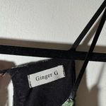 Ginger G  Floral Dress in Black and Pink Photo 2