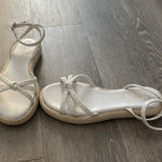Jessica Simpson White platform sandals  Photo 0