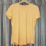 Gap NWT Orange Stripe Short Sleeve Crewneck Tee Shirt Size Medium Photo 1