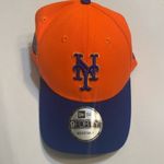 New Era Unisex New York Mets MLB hat orange blue adjustable cap NWT OSFM Photo 5