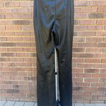 Flying Tomato  Women’s Faux Leather Wide Leg Black Pants Size Medium New Photo 9