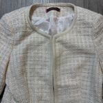 Saks 5th Avenue Folio New York Blazer Button Up Cream‎ Jacket Size XL Photo 2