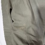 Cupcakes & Cashmere Moto Jacket Women's M Asymmetrical Suede Olive Green Casual Size M Photo 11