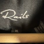 Rails  Hunter Metallic Black White Plaid Long Sleeve Button Down Shirt Size XL Photo 7