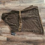 Retrofête Retrofete Ella Sequin Dress in Olive One Shoulder Belt Size Medium NWT Photo 5