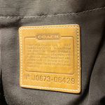 Coach Vintage Y2K Signature Khaki Optic Print Baby Bag Tote Zipper Top Photo 5