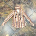 Panhandle  Western Aztec Hooded Top Medium Photo 4