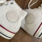 Converse  Chuck Taylor All Star Winter Sweater Knit Hi Top Sneaker Ivory 8 Photo 3