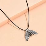 Moth Skull Necklace New Photo 2