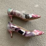 Nine West NEW  Arlene Floral Multi Kitten Heels 2” Women’s Size 8 Pink NWOB Photo 6