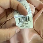 BCBGMAXAZRIA  Dress Womens 12 Pink Misty Pleated Lace Back Maxi‎ Photo 4