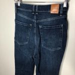 Free People NWT We the Free  high rise button fly skinny blue jeans dark wash Photo 5