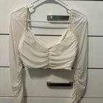 Tiger Mist White Fox White Mesh Crossover Long Sleeve Photo 2