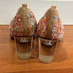 NWOT Ritch Erani NYFC Tweed Tweed Pattern D'Orsay Pumps Women's Size 37 Pink Photo 2