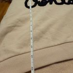 Women's Light Pink Sweatshirt “Ooh la la” Black Photo 2