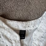 Emery Rose White Eyelet Bell Sleeve Dress SIZE S Photo 3