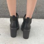 Refresh Chunky Lug Sole Slip On Bootie Photo 3