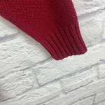 CHAPS NWOT Red Rollneck Classic Cozy Casual Cable Knit Sweater Holiday Large Photo 4