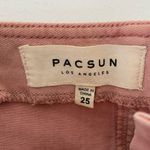 PacSun NWOT‎ |  women’s pink denim miniskirt — 25” waist Photo 4
