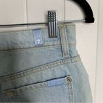 7 For All Mankind 7 for‎ all mankind fringe denim mini skirt size 26 Photo 4