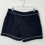 Esprit [Vintage] Y2K  Beach Size Large L Black Piped Trim Mid Rise Board Shorts Photo 1