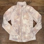 Calia by Carrie Underwood Moto Hybrid Faltering Puffer Jacket Cameo Blush Pink Size XS Photo 0