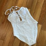 Aerie  one piece white lace swimsuit size small Photo 1
