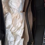 Gucci  Swing Leather Tote Bag Black Pebbled Calfskin Authentic Photo 9