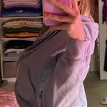 Brandy Melville  Blue Cropped Zip-Up Photo 6