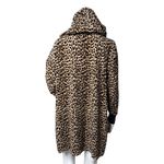 Betsey Johnson  Nightgown Womens Medium Brown‎ Black Leopard Cheetah Sleep Shirt Photo 3