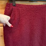 Joe Fresh  Deep Red Wool Blend Lined Pencil Skirt size 8 NWT Photo 1