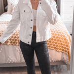 Merona White Jean Jacket Photo 1