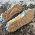 Sperry Navy Blue Marine Crest Vibe Floral Platform Sneakers Size 7 Photo 5